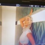 Perrie Edwards Instagram - HOLIDAY music video drops tomorrow! When I say this head piece was heavy IT WAS HEAVYYYYY!