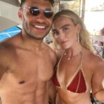 Perrie Edwards Instagram - I'm yacht goin to lie, I'm all a-boat lovin' you. It's al-waves fun when we on the boat & ma boy lookin ship shape! ☀️