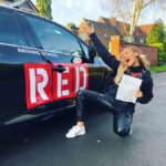 Perrie Edwards Instagram - First post of 2020❗️ Beep beep huns 🚘 About time I ticked this one off the list! 😅 Coming soon to a road near you! Skkkrrrt!