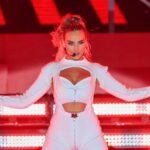 Perrie Edwards Instagram - Fusion festival with my gorgey little huns! Felt so good to be on stage again! Tour is around the corner and I CAN’T WAIT to see all your beautiful faces 🤩🖤