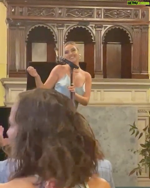 Perrie Edwards Instagram - Mr. & Mr. Jones, that wedding was the dreamiest! It was such an honour to sing with the amazingly talented @myleeneklass for you. What a day. I LOVE love! 🫶🏻 @simonjonespr @incrediblyrich