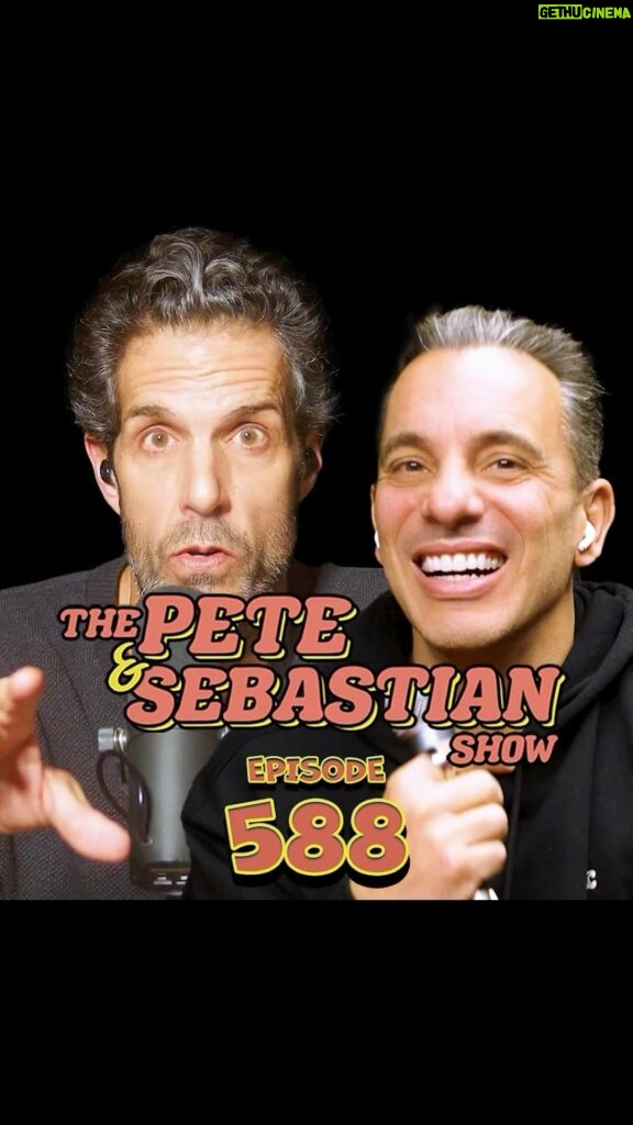 Pete Correale Instagram - What ya think of @kattwilliams? New episode of the cast out now on YouTube, Apple Podcasts, and Spotify! #PeteCorreale #sebastianmaniscalco #thepeteandsebastianshow #peteandsebastianshow #comedy #standup