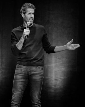 Pete Correale Instagram - Some of the many faces and poses you get when you come to one of my shows. Thanks @ridgefieldplayhouse for a great sold out show this past weekend. Excited to be back on the road Nov 10 in NYC! Come out and see me. 📸: @bing.liem.photography