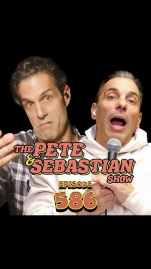 Pete Correale Instagram - Do you have a ‘boodet’ in your house? 🚽 New episode of the cast out now! #PeteCorreale #ThePeteandSebastianShow #Comedy #Standup #sebastianmaniscalco