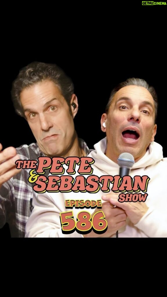 Pete Correale Instagram - Do you have a ‘boodet’ in your house? 🚽 New episode of the cast out now! #PeteCorreale #ThePeteandSebastianShow #Comedy #Standup #sebastianmaniscalco