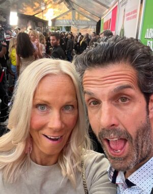 Pete Correale Instagram - So psyched to be at the premiere of @sebastiancomedy new hit flick @aboutmyfather !

#sebastianmaniscalco #petecorreale #moviepremiere #aboutmyfather #redcarpet #nightoutonthetown