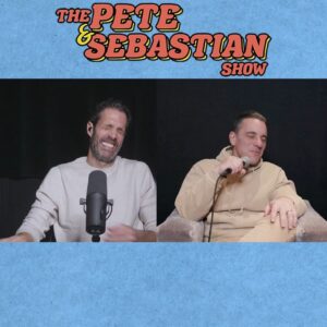 Pete Correale Instagram - New Episode of The Cast! 
Link in bio, check it out!

#thepeteandsebastianshow #petecorreale #sebastianmaniscalco #podcasts #comedy #standupcomedy #hysterical