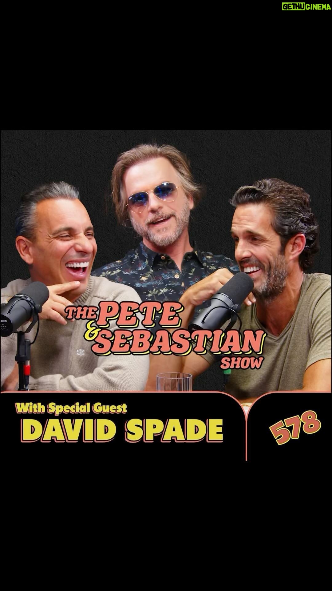 Pete Correale Instagram - @davidspade coming to our TVs in a suit! Check out the latest episode of #thepeteandsebastiansjow out now. Link in bio! #davidspade #petecorreale #comedy #standup