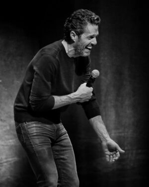 Pete Correale Instagram - Some of the many faces and poses you get when you come to one of my shows. Thanks @ridgefieldplayhouse for a great sold out show this past weekend. Excited to be back on the road Nov 10 in NYC! Come out and see me. 📸: @bing.liem.photography
