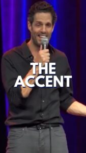 Pete Correale Instagram - The wife made me question my accent and I don’t know how to feel about it. I like sounding Goomba. #petecorreale #standup #standupcomedy #standupspecial