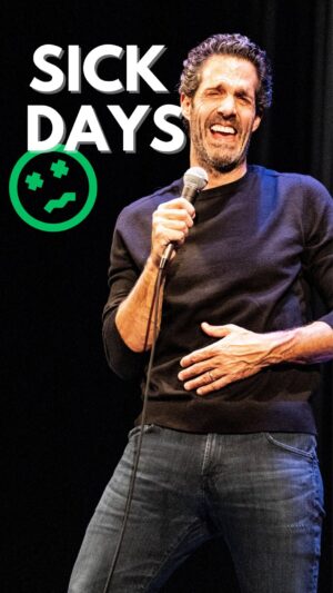 Pete Correale Instagram - Plan your sick days and thank me later. #petecorreale #standup #standupcomedy #standupspecial