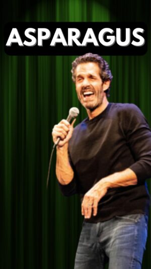 Pete Correale Instagram - I’m not lying when I tell you that I was so happy to have the asparagus experience.  #petecorreale #standup #standupcomedy #standupspecial #asparagus

Authentic Tour
SEPT 15-17  Naples, FL (@offthehookcomedyclub)
SEPT 28 Rochester, NY (@carlsoncomedy)
OCT 12-14 Batavia, IL (@comedyvaultbatavia)
OCT 27 Boston, MA (@citywinerybos)
OCT 28 Ridgefield, CT (@ridgefieldplayhouse)