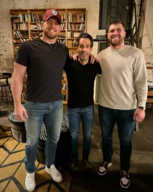 Pete Correale Instagram - Thanks for everyone that came out to the Phoenix show last night, I had a great time. And special thanks to these two legends, as great as football players as the Watt brothers are, they are even greater down to earth guys. And their wives are even nicer! Top shelf individuals and a fantastic evening!