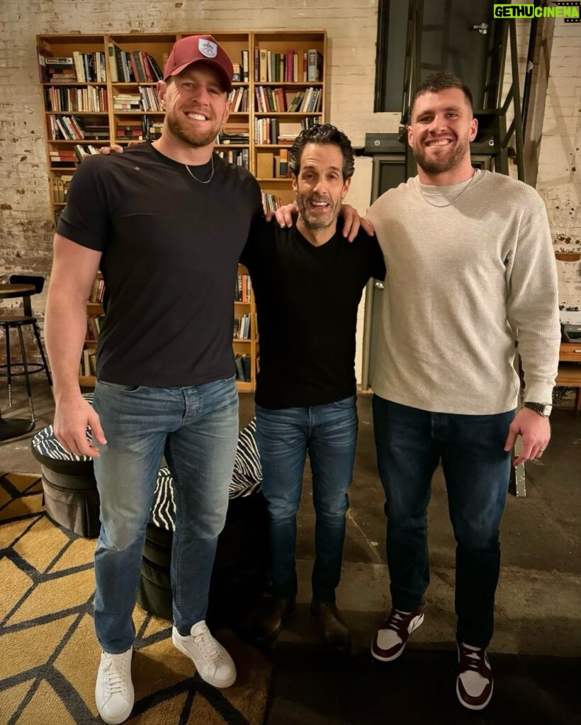 Pete Correale Instagram - Thanks for everyone that came out to the Phoenix show last night, I had a great time. And special thanks to these two legends, as great as football players as the Watt brothers are, they are even greater down to earth guys. And their wives are even nicer! Top shelf individuals and a fantastic evening!