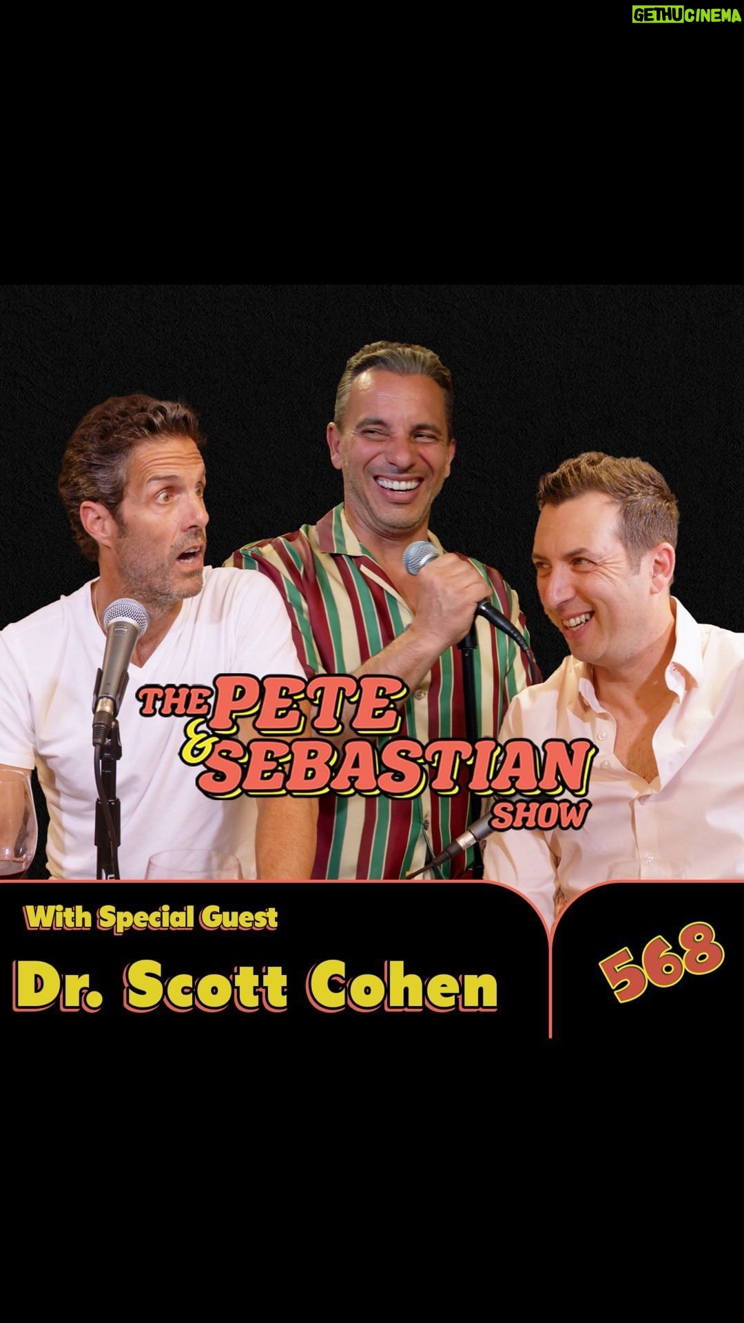 Pete Correale Instagram - Daddy vs Doctor vs Pete on this week’s new episode of The Pete and Sebastian Show, Summer Hang edition. Watch/Listen at link in bio. #thepeteandsebastianshow #Italians #judging @daddyvsdoctor