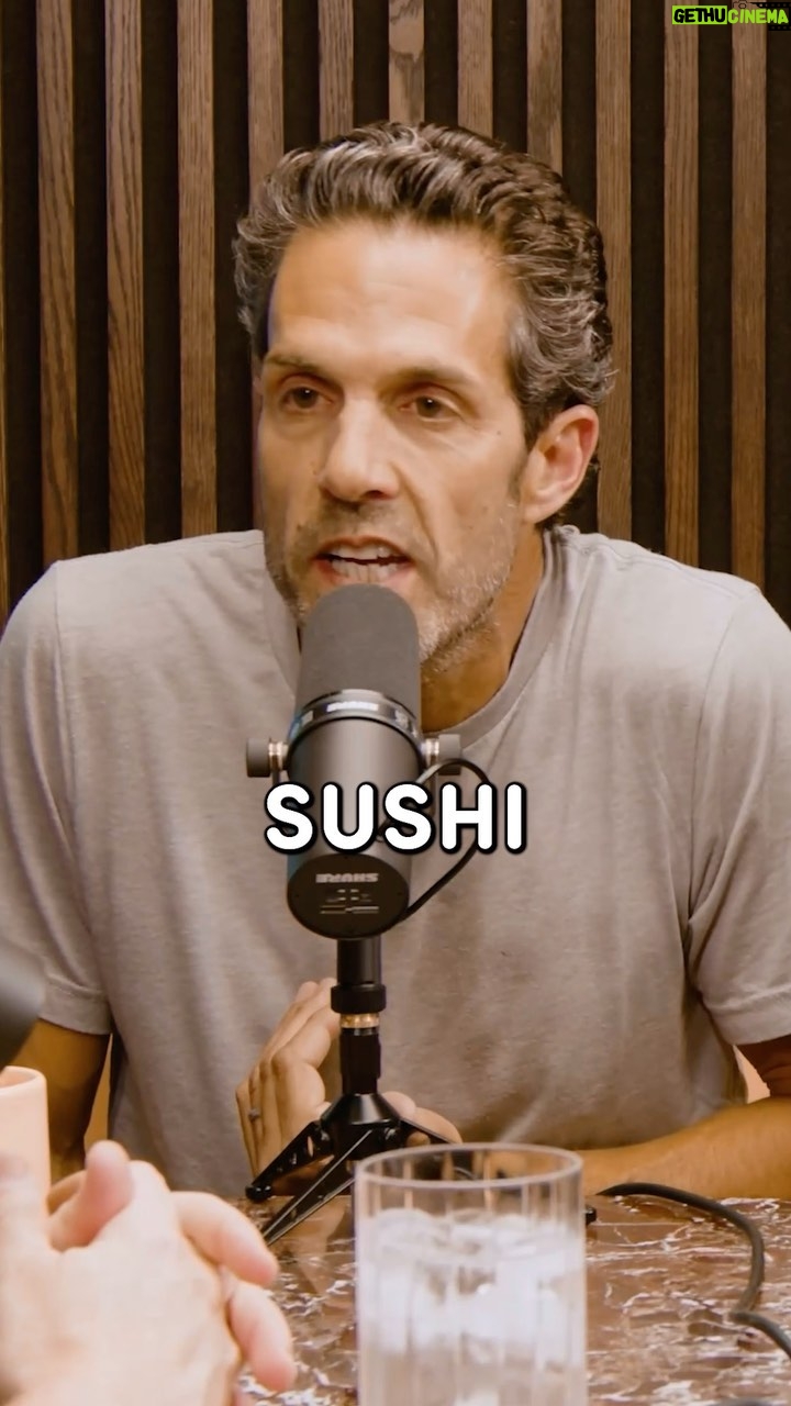 Pete Correale Instagram - Dave Chapelle may have recorded for 7 hours...but I know at least one of those hours he was eating sushi. 🍣 #petecorreale #standup #standupcomedy #standupspecial #davechapelle #sushi