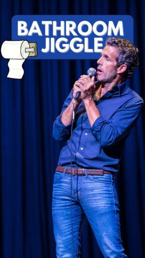 Pete Correale Instagram - I have a whole public bathroom ritual and it involves a little jiggle. #petecorreale #standup #standupcomedy #standupspecial #bathroom #etiquette 
📷: @aidenscott