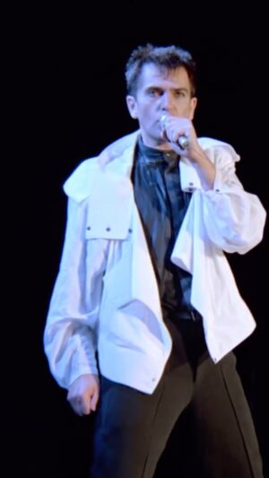 Peter Gabriel Instagram - Peter performing ‘Intruder’, taken from his third solo album. Live at the Lycabettus theatre in Athens, October 1987.