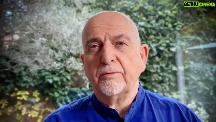 Peter Gabriel Instagram - ”Forgiveness is clearly a super effective way of freeing yourself” - pg
