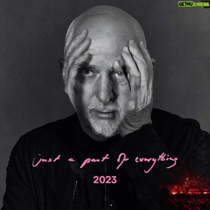 Peter Gabriel Instagram - The journey of i/o thoughout 2023.