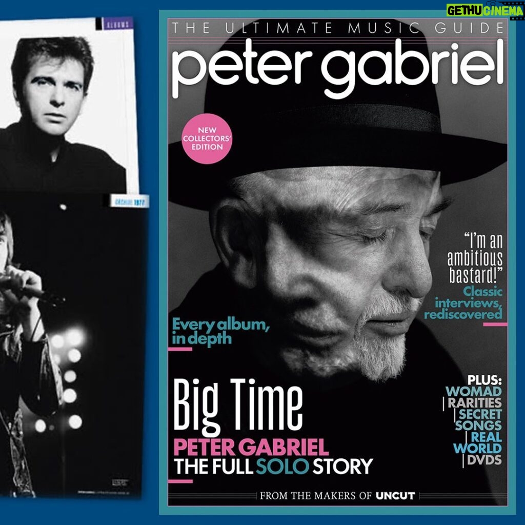 Peter Gabriel Instagram - ‘The Ultimate Music Guide to Peter Gabriel’ by @uncut_magazine is out now.