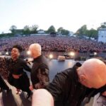 Peter Gabriel Instagram – The i/o band bow, photographed in St Paul, Detroit, Cleveland and Bergen. Did you catch any of these shows? 

Photos by @tonylevin