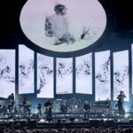 Peter Gabriel Instagram - Each song on i/o has it's own piece of art associated with it and for the tour the idea was always to incorporate as much of that work as possible. Photos: @yorktillyer