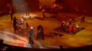 Peter Gabriel Instagram - ‘Burn You Up, Burn You Down’ taken from the Still Growing Up Live concert film. A song from the Up album sessions that was finally released as a single to support the album Hit.