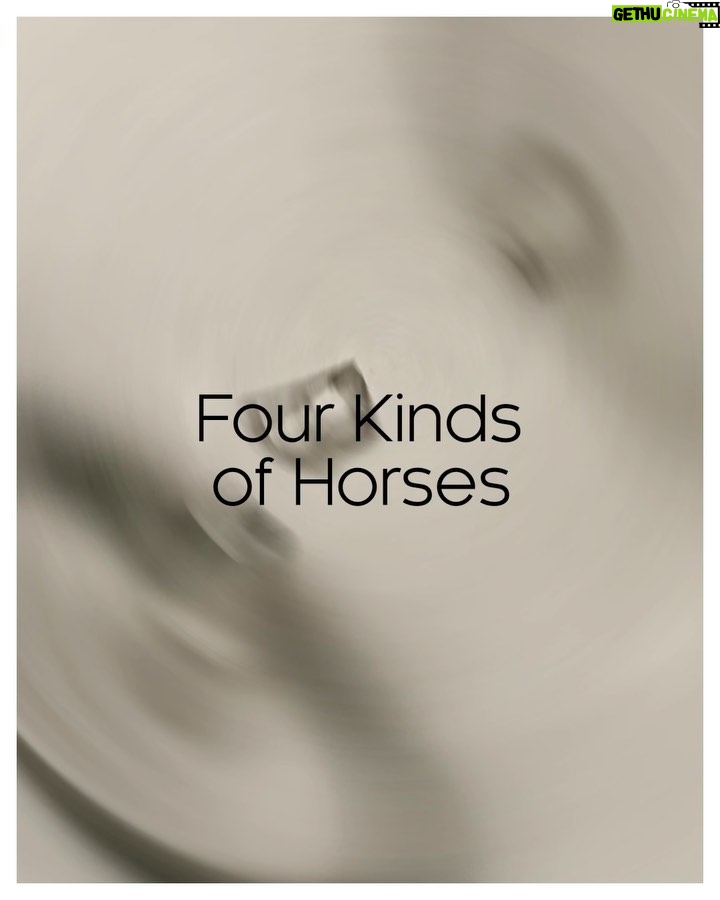 Peter Gabriel Instagram - The fifth track released from i/o during the full flower moon on May 5th was ‘Four Kinds Of Horses’. ‘This is actually an odd one out of the album, in that this began on someone else’s project…’ Accompanying artwork by @corneliaparkerartist Pre-order i/o today!