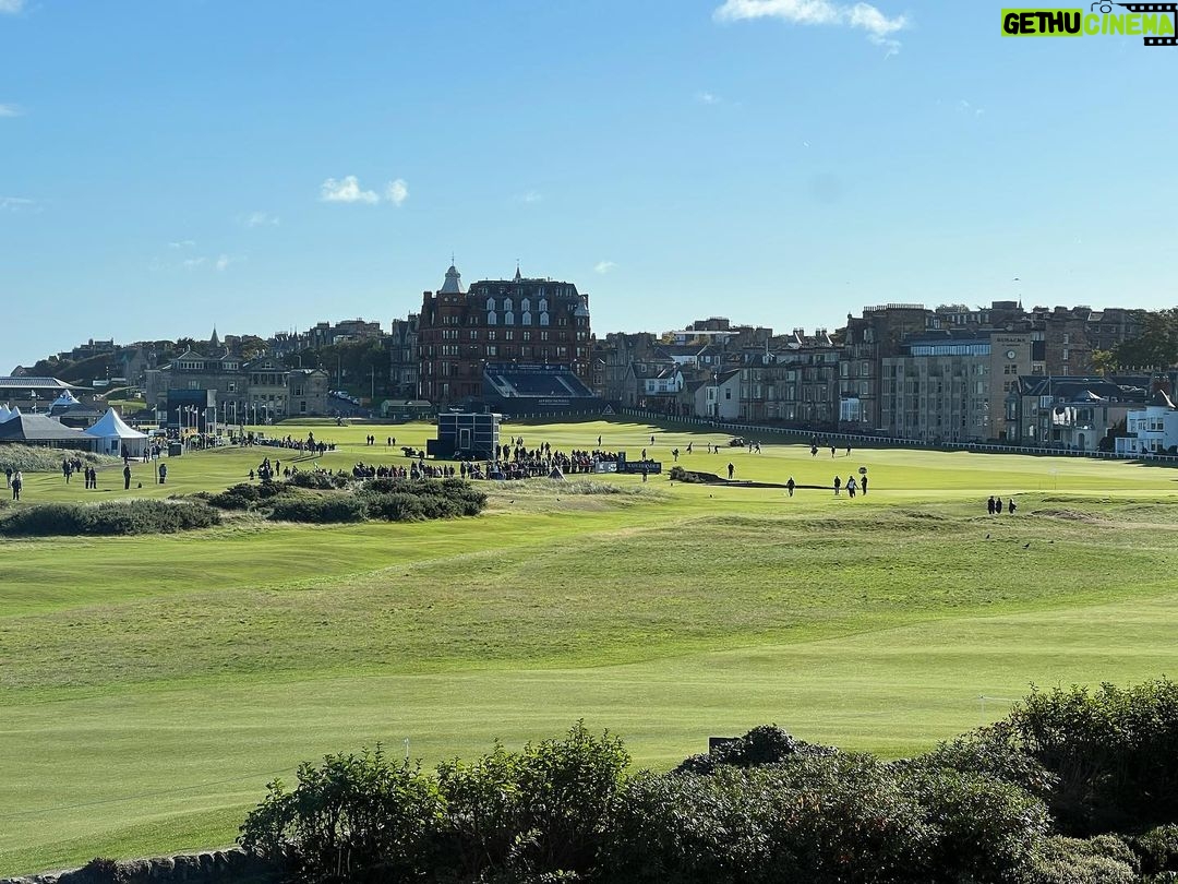 Peter Jones - 1.8K Likes - Feel lucky and blessed to have spent the most amazing few days with great friends playing in the @dunhilllinks in Scotland. Thank you Johann @cutmaker yet again for the invite and for everything you and the whole team do to make it the worlds best ProAm.