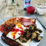 Peter Jones Instagram – Sometimes there’s only one way to start the day #fullenglish