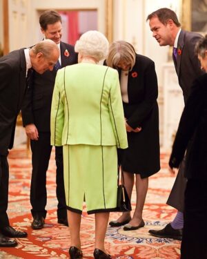 Peter Jones Instagram - Happy Birthday Your Majesty. Incredibly inspiring. 94 years young. Happens to also love stripey socks which is just wonderful. @theroyalfamily @kensingtonroyal @clarencehouse #birthday #hermajesty