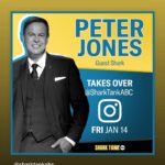 Peter Jones Instagram - Tonight it’s Shark Tank time and today I’m taking over the @sharktankabc insta account. It’s going to be fun. Come and join in. Then you can see me later as the show airs tonight on @abcnetwork at 8/7c
