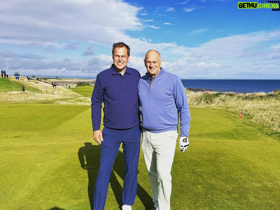 Peter Jones Instagram - Feel lucky and blessed to have spent the most amazing few days with great friends playing in the @dunhilllinks in Scotland. Thank you Johann @cutmaker yet again for the invite and for everything you and the whole team do to make it the worlds best ProAm. St Andrews Scotland