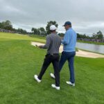 Peter Jones Instagram - It’s been the most incredible few days playing golf in the @jpmcmanusproam at @theadaremanor. First day was with the great @westwood_lee and the next day was with the legend @tigerwoods. Still can’t believe it happened 🐐 Adare Manor Hotel