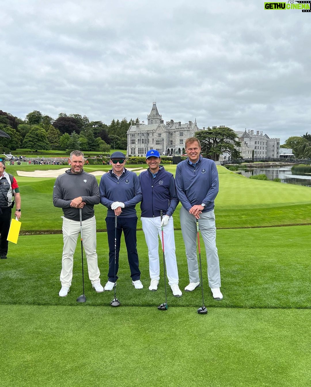 Peter Jones - 3.9K Likes - It’s been the most incredible few days playing golf in the @jpmcmanusproam at @theadaremanor. First day was with the great @westwood_lee and the next day was with the legend @tigerwoods. Still can’t believe it happened 🐐