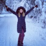 Petra Svoboda Instagram - Letosni rok si hodlam svet vymalovat na bílo😉😂 #mountains #snow #optimistic #wonderfullworld In the middle of Nowhere