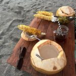Pevita Pearce Instagram – Sunset and jagung bakar