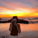 Pevita Pearce Instagram – Soulful sunsets 🌅🧡
