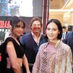 Pevita Pearce Instagram - Living my spy fantasy at the Mission Impossible premiere! 🎬✨ Honored to be part of this electrifying night and witness the adrenaline-pumping action firsthand. Kudos to the incredible cast and crew for creating an unforgettable cinematic experience. #MissionImpossible #MissionWorldTour #MissionImpossibleID