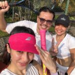 Pevita Pearce Instagram - Bangun tidur ku terus tennis 🥶