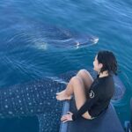 Pevita Pearce Instagram – Say hello to my new friend, Mowi ✨🐋🦈 Amanwana