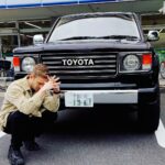 PewDiePie Instagram - Sorry but had to flex this new ride🤠 Love it so much, it's a Toyota 100 but completely redone. Ready for whatever Japan has to offer now! 🇯🇵 (#ad - I guess cause technically they hooked me up)