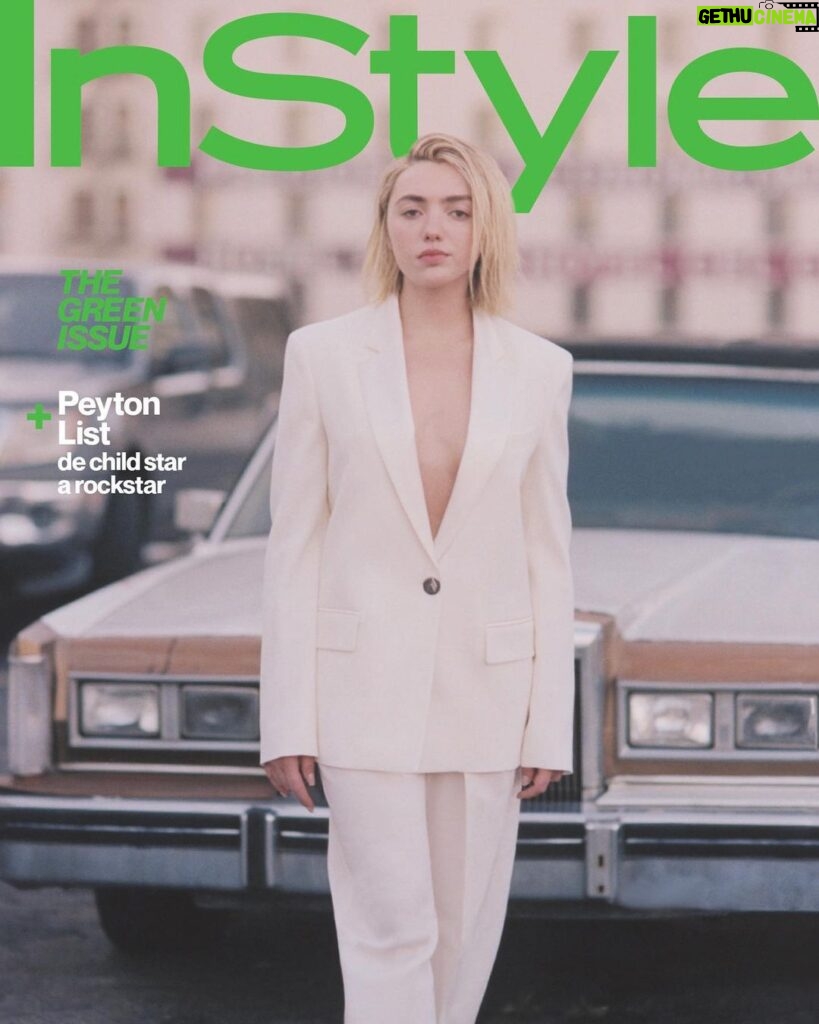 Peyton List Instagram - Rising to new heights, @PeytonList is @Instylemexico’s newest cover star. Featured on our “Eco Issue,” Peyton discusses her new project with @paramountplus (School Spirits), navigating all things entertainment, and her excitement with what’s to come Fotos: @shanemccauley Stylist: @daniandemmastyle Makeup: @amberdmakeup Pelo: @Matthewstylist Uñas: @nailsbyzola Producción: @hyperion.la