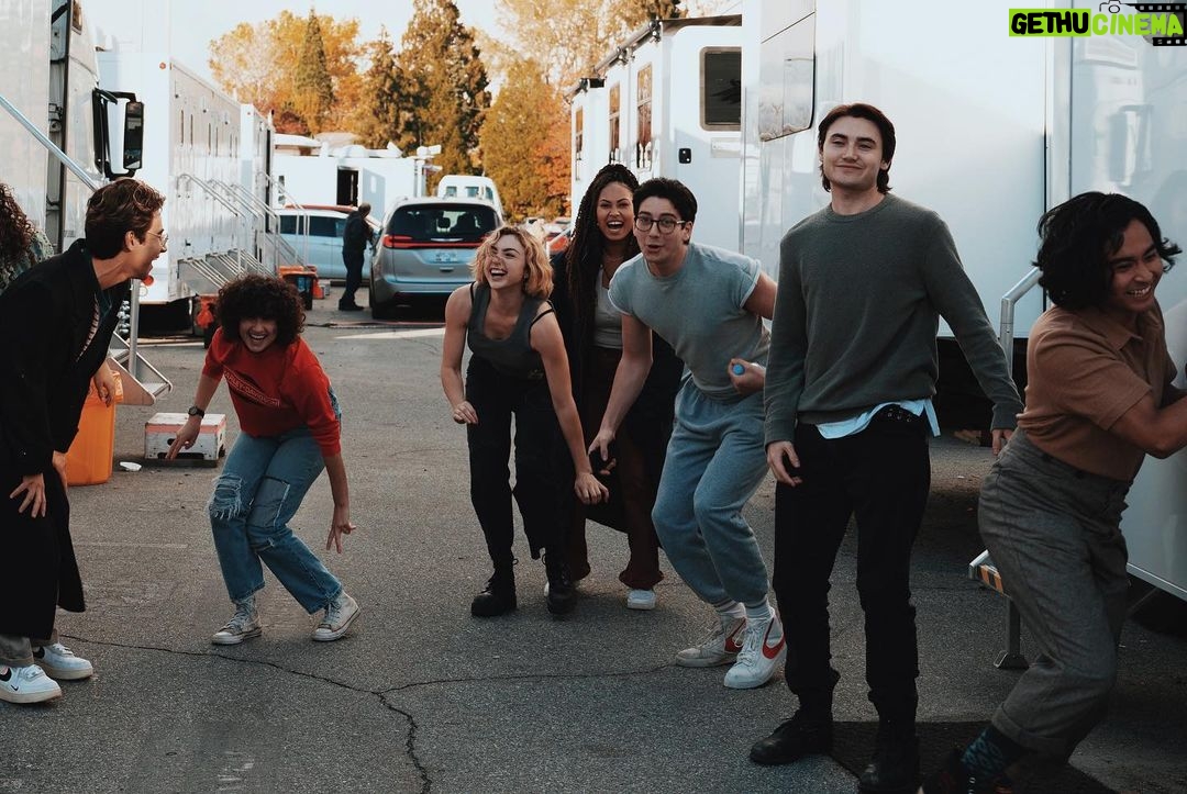 Peyton List Instagram - it has taken me a bit of time to even make a post about the wrap of season 1 of school spirits, because I was in denial. I was mind blown every day for the amount of respect i have for each one of these people. i got so fuckin’ lucky, and i can’t wait for the show to drop on @paramountplus next year. photo credit: @kiarita_