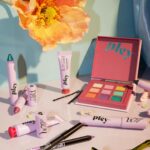 Peyton List Instagram - The Ultimate Festival Line-up.   My new @pleybeauty LOVE CHILD COLLECTION has arrived. Amped up eyes with a pop of color. Flushed cheeks + lips that mimic the summer heat. Gems, stones, pearls and metallic tattoos.   Making its debut on pleybeauty.com and #revolvefestival