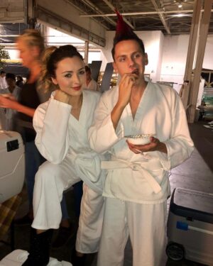 Peyton List Instagram - happy birthday jacob 

man you change your hair a lot. there are not a lot of photos where you are serious without me yelling at you so i had to post those first.