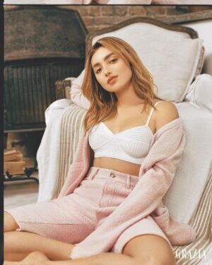 Peyton List Instagram - talking all things life & @pleybeauty with @graziausa
