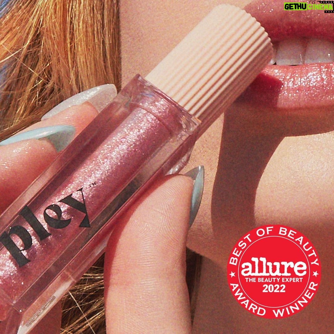 Peyton List Instagram - Umm wow, thank you @allure . This is such an honor and the holy grail of beauty awards. I developed this because I wanted pigment with hydrating ingredients: vitamin E, coconut oil, and rose hip oil. It is clean, cruelty-free, and Im so proud that it won Allure Best of Beauty, best lip gloss of 2022.