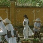 Phạm Nguyễn Lan Thy Instagram - Dưới hàng cây lá nhỏ li ti, có mắt ai trông một bóng dáng đi về